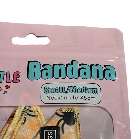 Halloween Dog Bandana Size Small/Medium Neck: up to 45 cm Big & Little Dogs - Picture 4 of 5